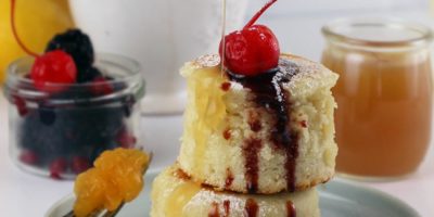 Pancake giapponesi vegan: la ricetta senza uova per pancake super soffici