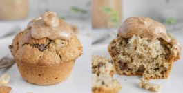 Muffin con farina d'avena