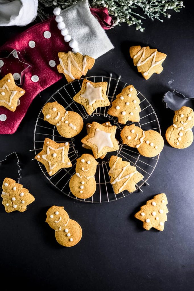 Gingerbread cookies all'olio extravergine di oliva