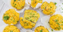 Muffins salati senza uova - Con farina di ceci