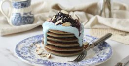 Pancakes blu (vegan senza glutine)