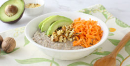 Porridge salato proteico (vegan senza glutine)
