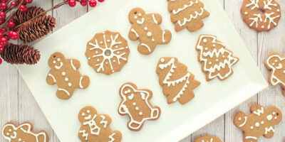 Biscotti di pan di zenzero – gingerbread cookies (vegan, senza burro, senza uova)