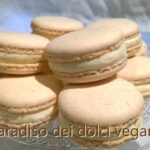 Macaron vegan alla vaniglia e rosa con aqua faba (acqua di cottura dei ceci) Macaron vegan alla vaniglia e rosa con aqua faba (acqua di cottura dei ceci)