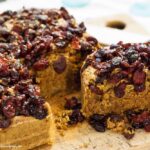 Torta alle nocciole e mirtilli rossi – gluten free Torta alle nocciole e mirtilli rossi – gluten free
