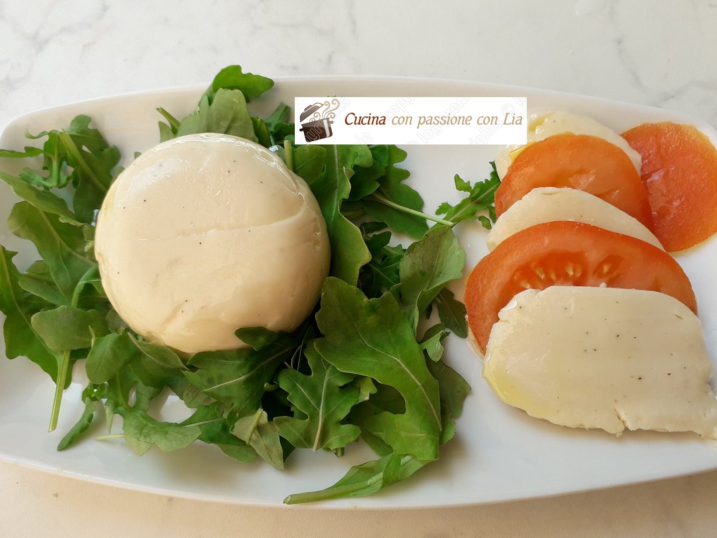 Mozzarella vegan senza yogurt di soia