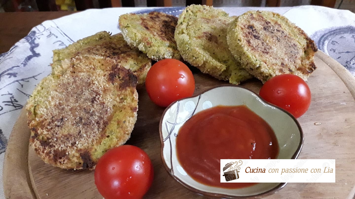 Polpette semplici ceci, patate e zucchine
