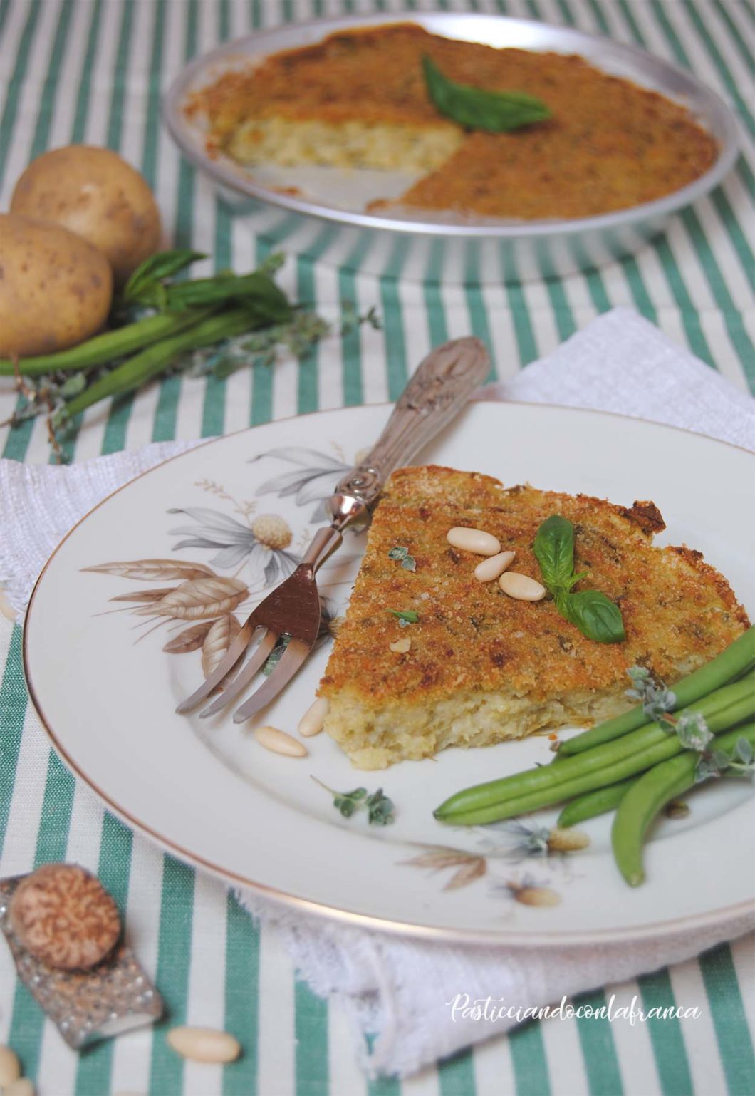 Polpettone di verdure alla Ligure