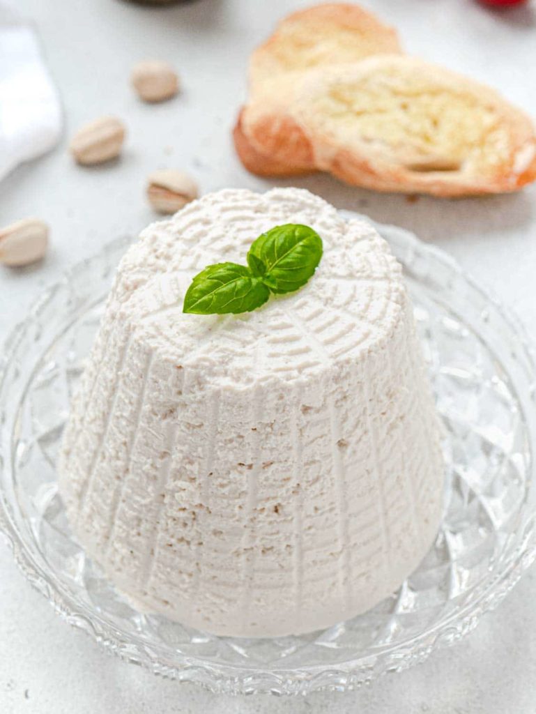 Ricotta vegana - Due ingredienti