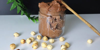 crema alle nocciole e cioccolato