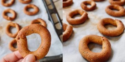 Taralli di farina di ceci al pomodoro senza glutine