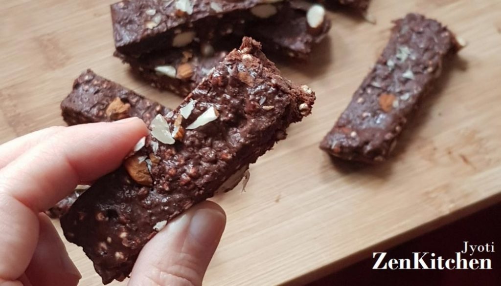 Barrette al cioccolato senza zuccheri aggiunti