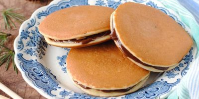 Dorayaki vegani al cioccolato