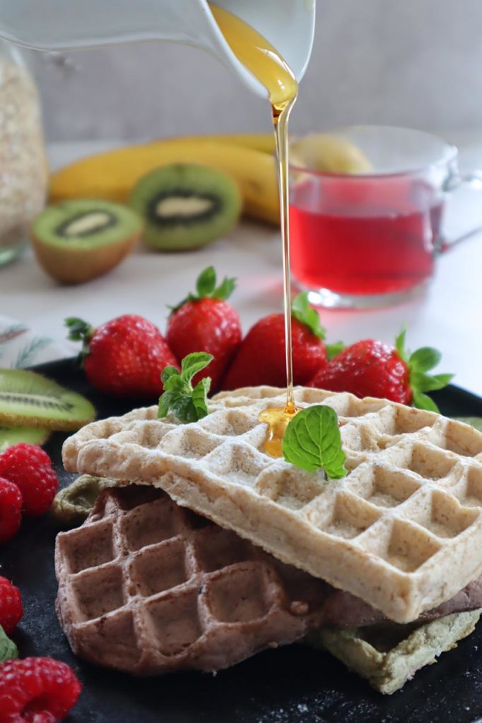 Waffle light - solo 3 ingredienti