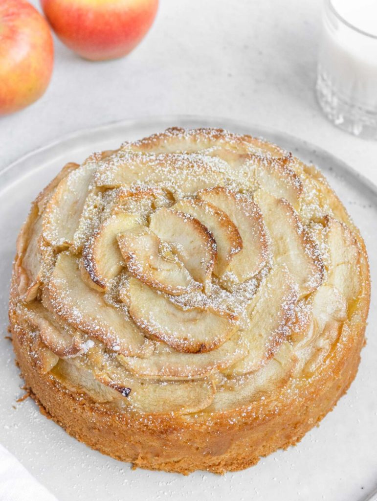 Torta di mele senza uova