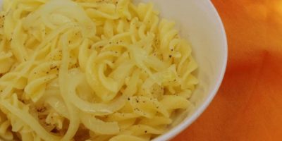 Fusilli alle cipolle (senza glutine)