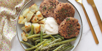 Burger di fagioli rossi (vegan senza glutine)