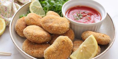 Nuggets di soia (vegan, senza glutine)