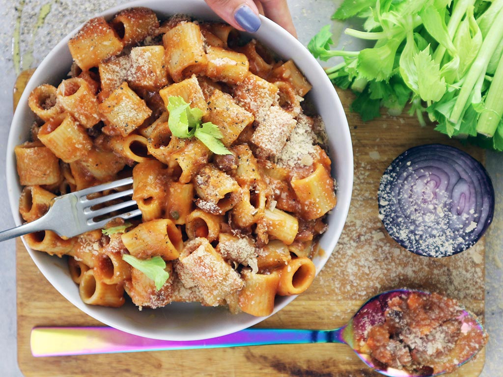 La ricetta più facile che esista per la pasta e fagioli vegana