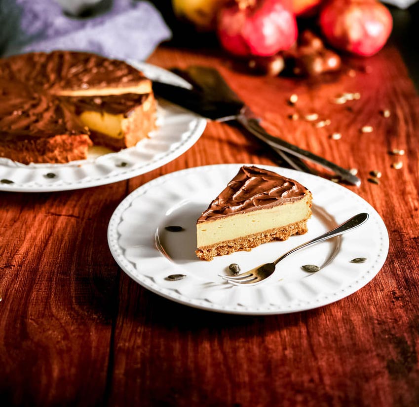 Cheesecake alla zucca