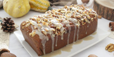 Plumcake alla zucca (vegan senza glutine)