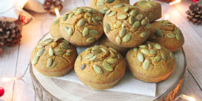 Mini muffins salati alla zucca (vegan senza glutine)