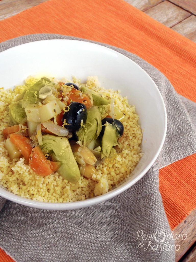 Cous cous con verdure agli agrumi