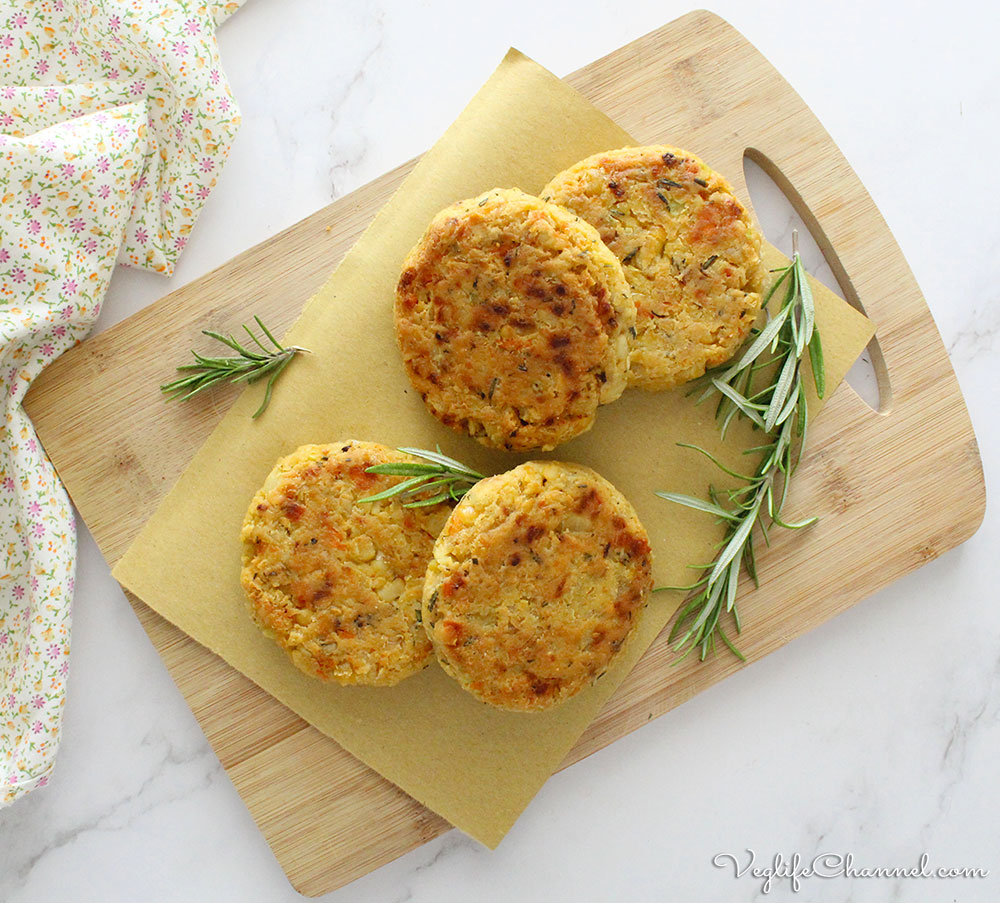 Burger di ceci (vegan senza glutine)