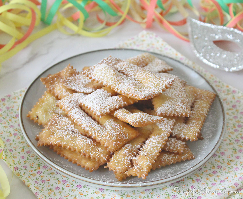 Chiacchiere, ricetta di Carnevale (vegan)