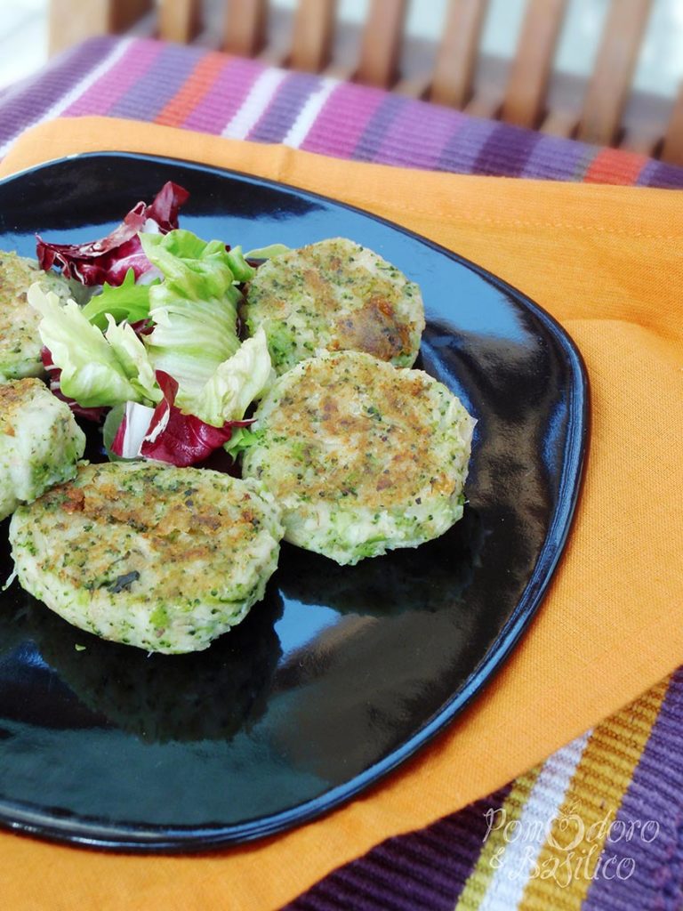 Crocchette broccoli e avena