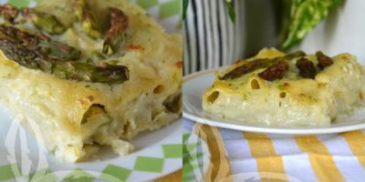 Cannelloni con asparagi