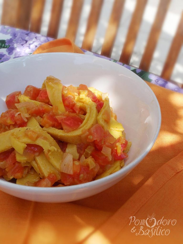 Tagliatelle di “frittata”