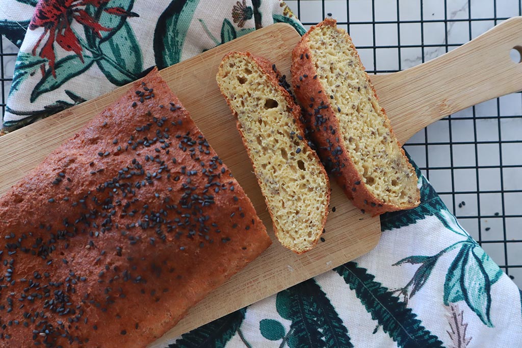 Impasto proteico e ipocalorico per fare pane e panini