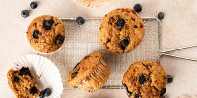 Muffin vegani ai mirtilli