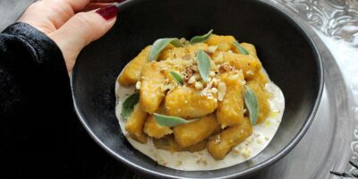 Gnocchi di zucca (vegan, senza glutine, senza patate)