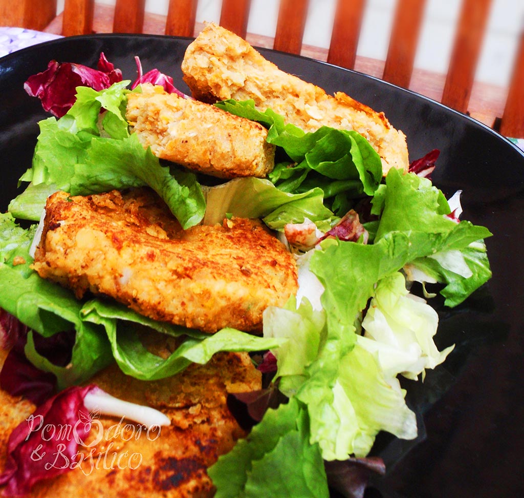 Burger di castagne e zucca