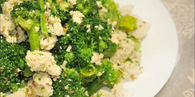 Dubu-muchim: broccoli alla coreana senza glutine