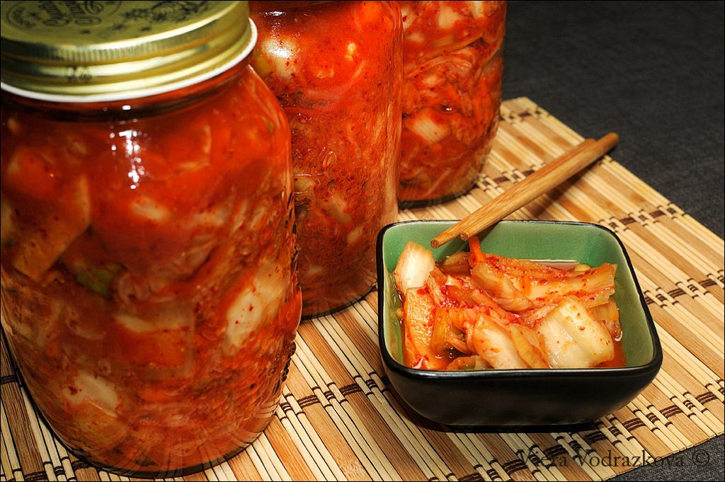 Kimchi tagliato in pezzi, la mia versione