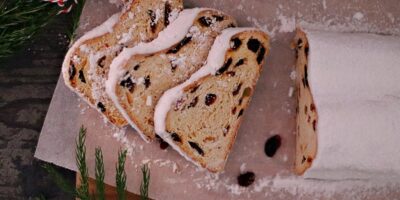 Stollen: torta di Natale con marzapane