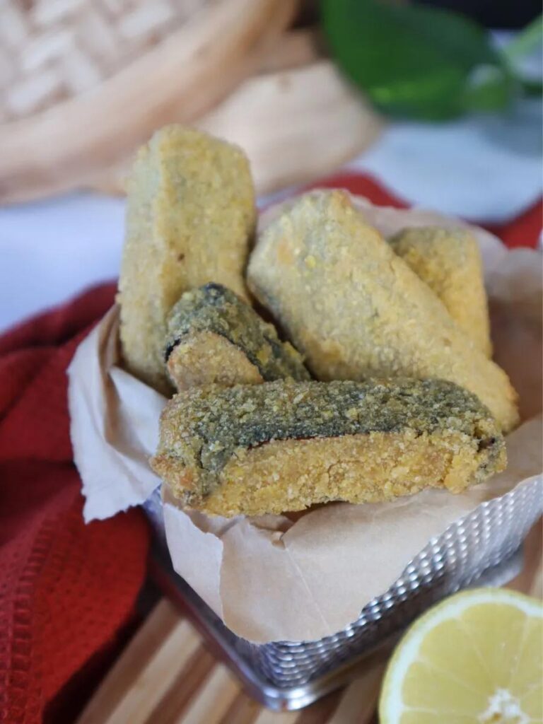 Bastoncini di tofu al sapore di mare