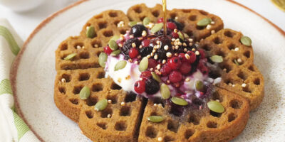 Waffles vegani (senza glutine)