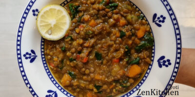 Zuppa marocchina con batate