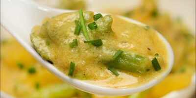 Curry allo yogurth con le verdure dell’orto