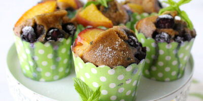 Muffin al vapore (vegan, senza glutine)