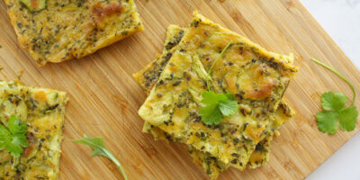 Schiacciata di zucchine (vegan, senza glutine)