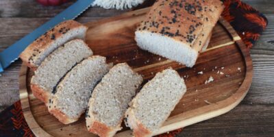 Pane senza glutine di riso e ceci