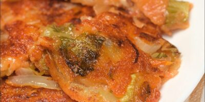 Kimchijeon – pancake coreano buonissimo